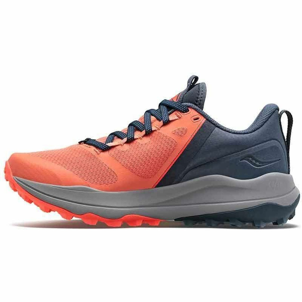 Running Shoes for Adults Saucony Trail Xodus Ultra Lady Orange