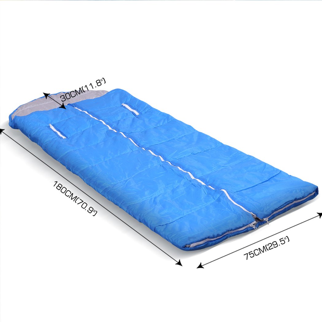 Mountview Sleeping Bag Camping Hiking  Compression Sack Single Outdoor