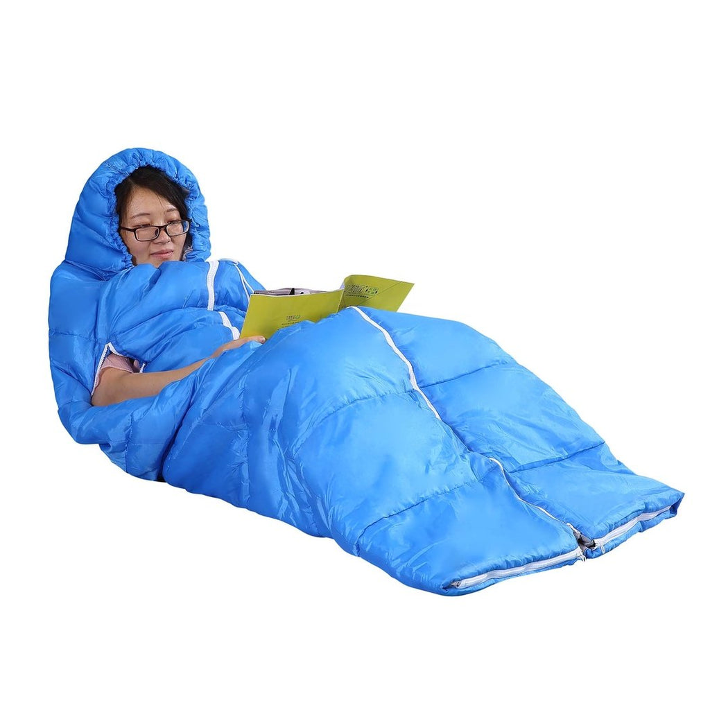 Mountview Sleeping Bag Camping Hiking  Compression Sack Single Outdoor