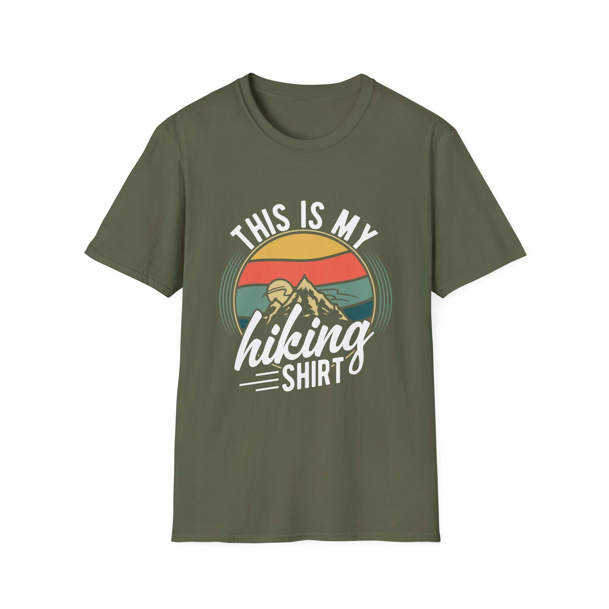 Unisex This Is My Hiking Shirt - Gildan Light Weight T-shirt