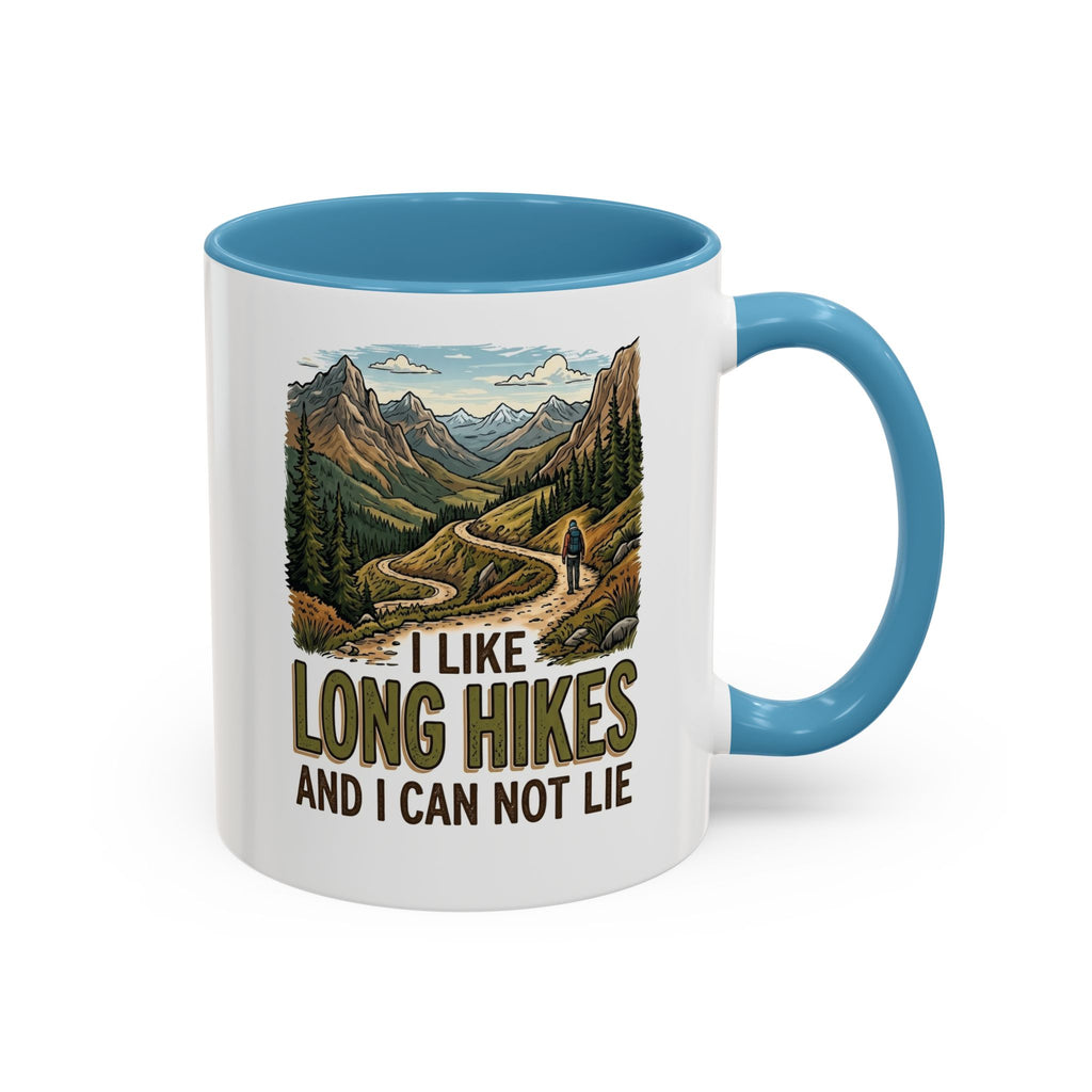 I like long hikes and and can not lie     Coffee Mug (11, 15oz)