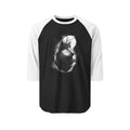 Mystical Wolf Raglan Shirt | Unisex Three-Quarter Sleeve