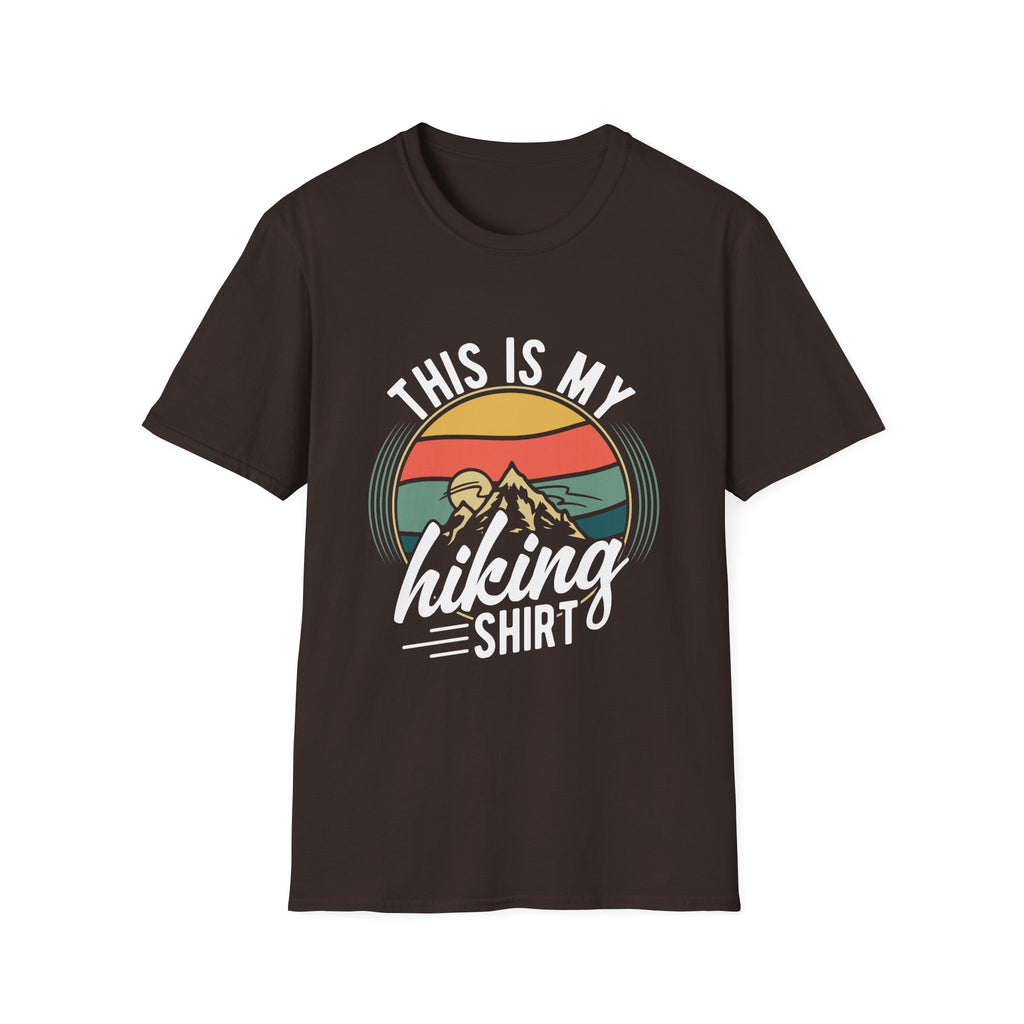 Unisex This Is My Hiking Shirt - Gildan Light Weight T-shirt