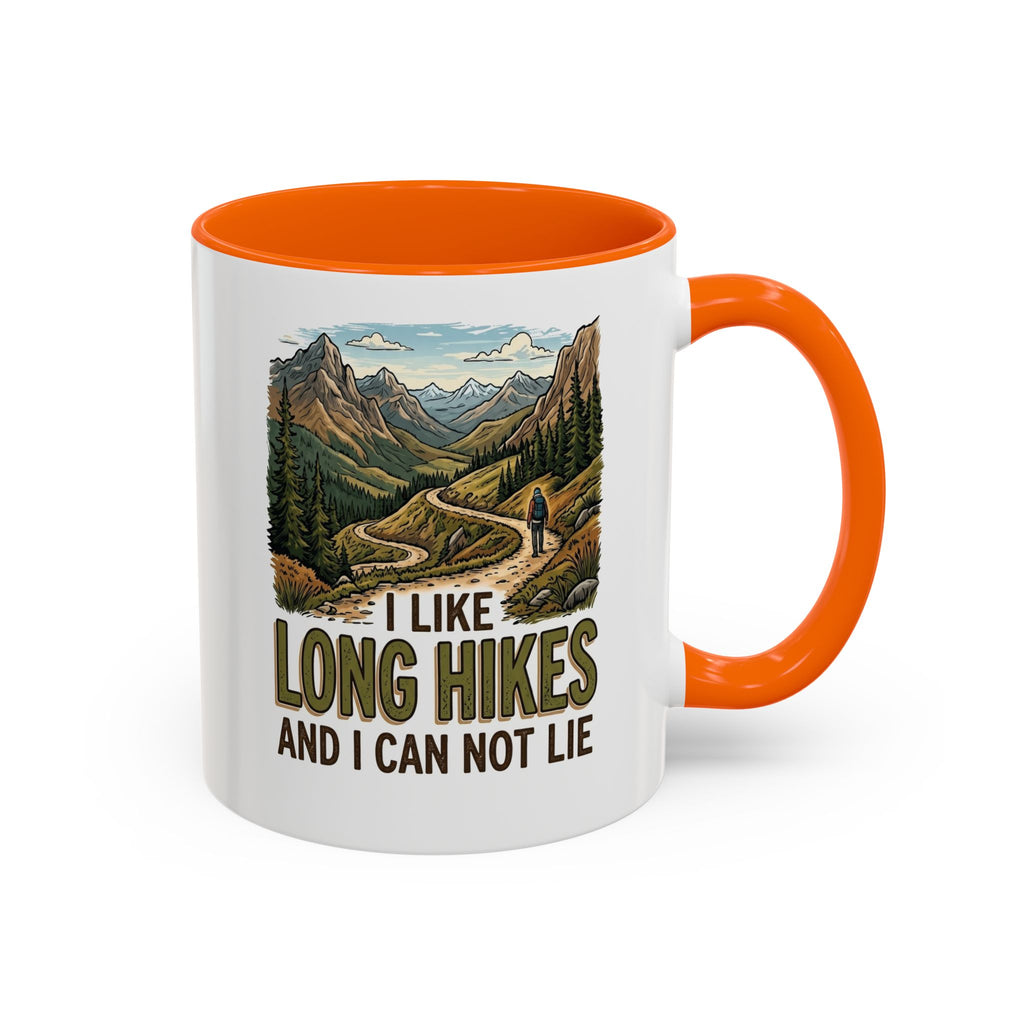 I like long hikes and and can not lie     Coffee Mug (11, 15oz)