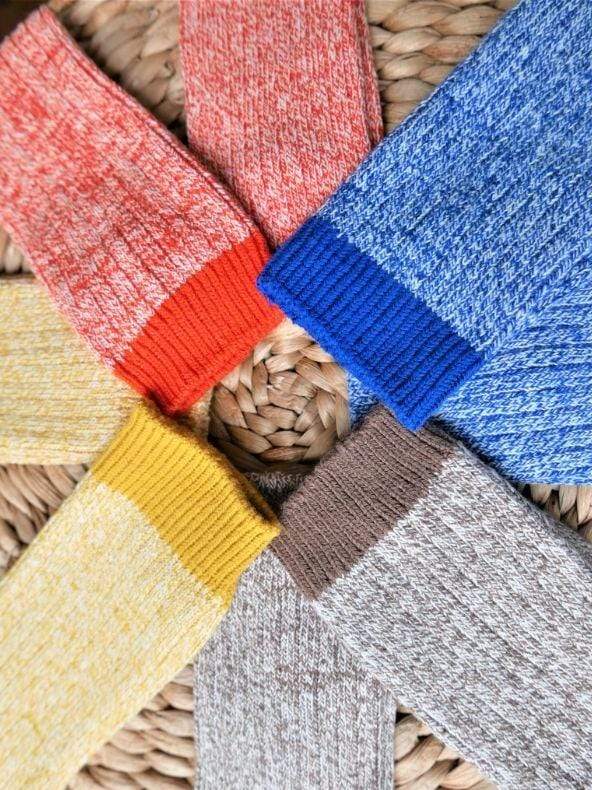 Women's Crew Socks for Hiking, Biking, Camping in Comfortable Cotton