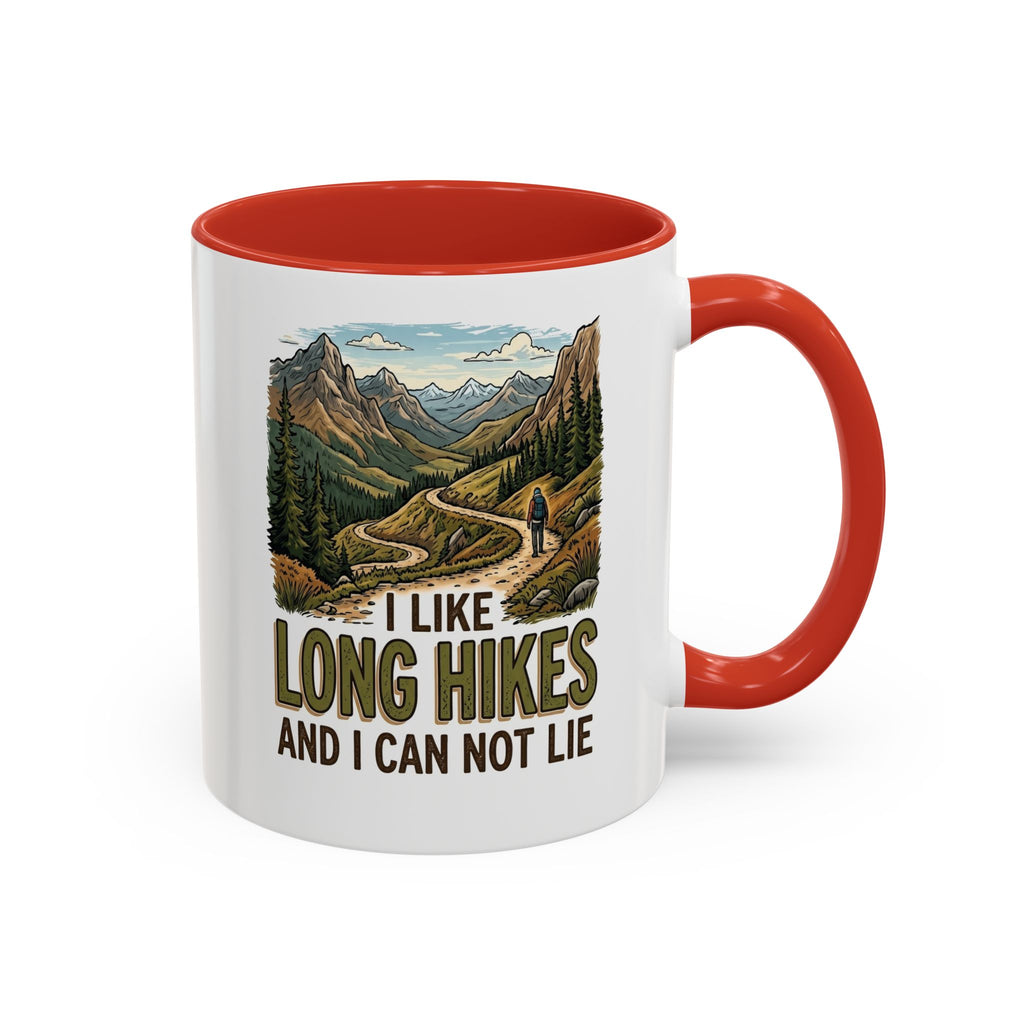 I like long hikes and and can not lie     Coffee Mug (11, 15oz)