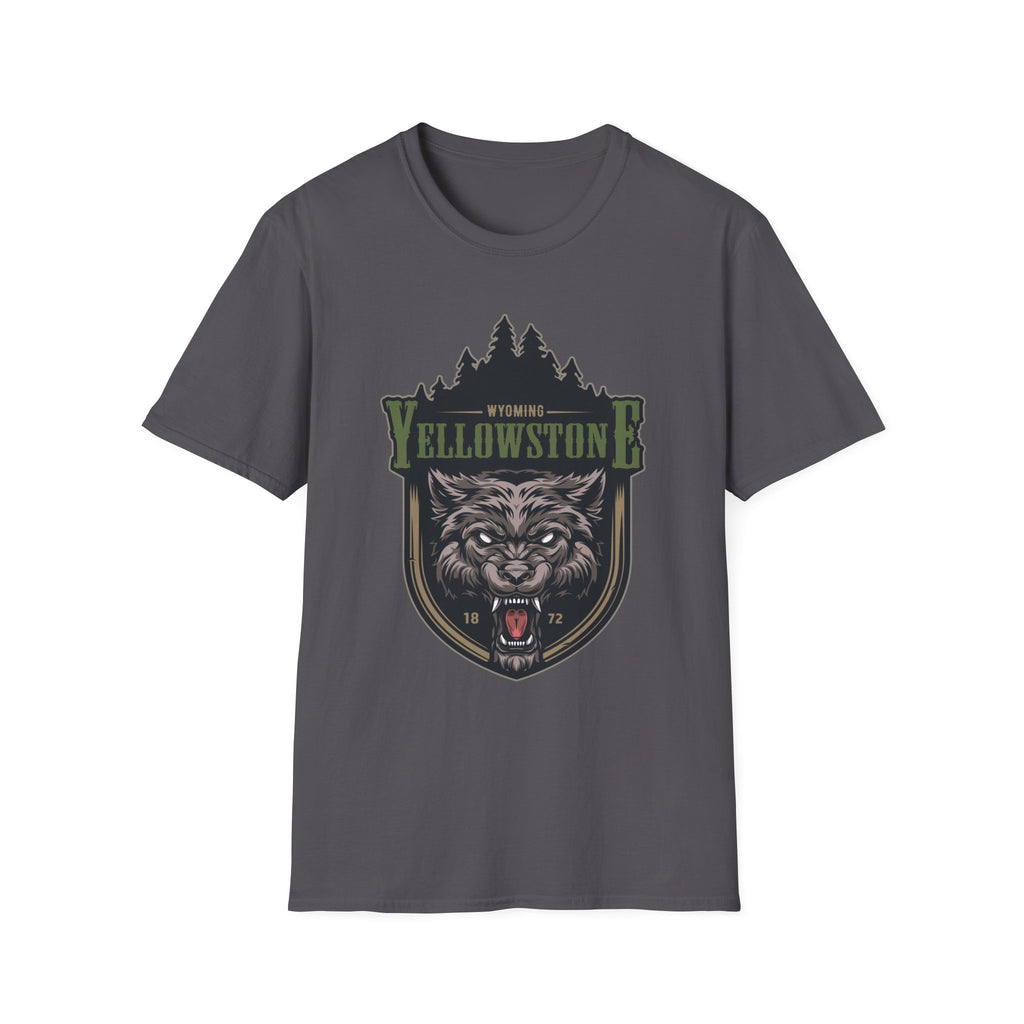 Yellowstone Wolf Adventure T-Shirt - Gildan Classic Unisex Tee