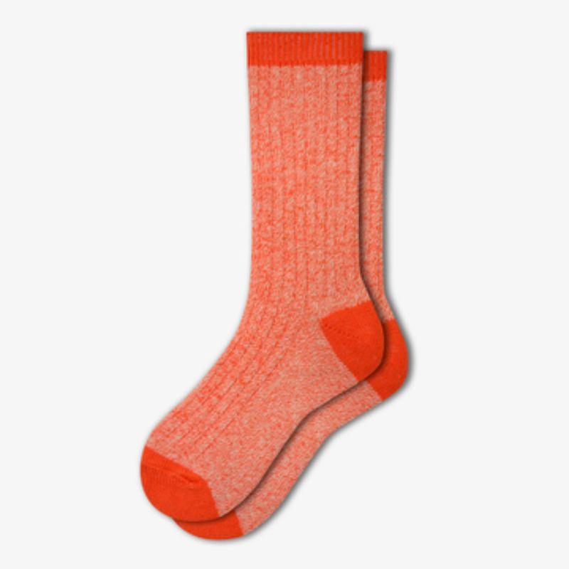 Women's Crew Socks for Hiking, Biking, Camping in Comfortable Cotton