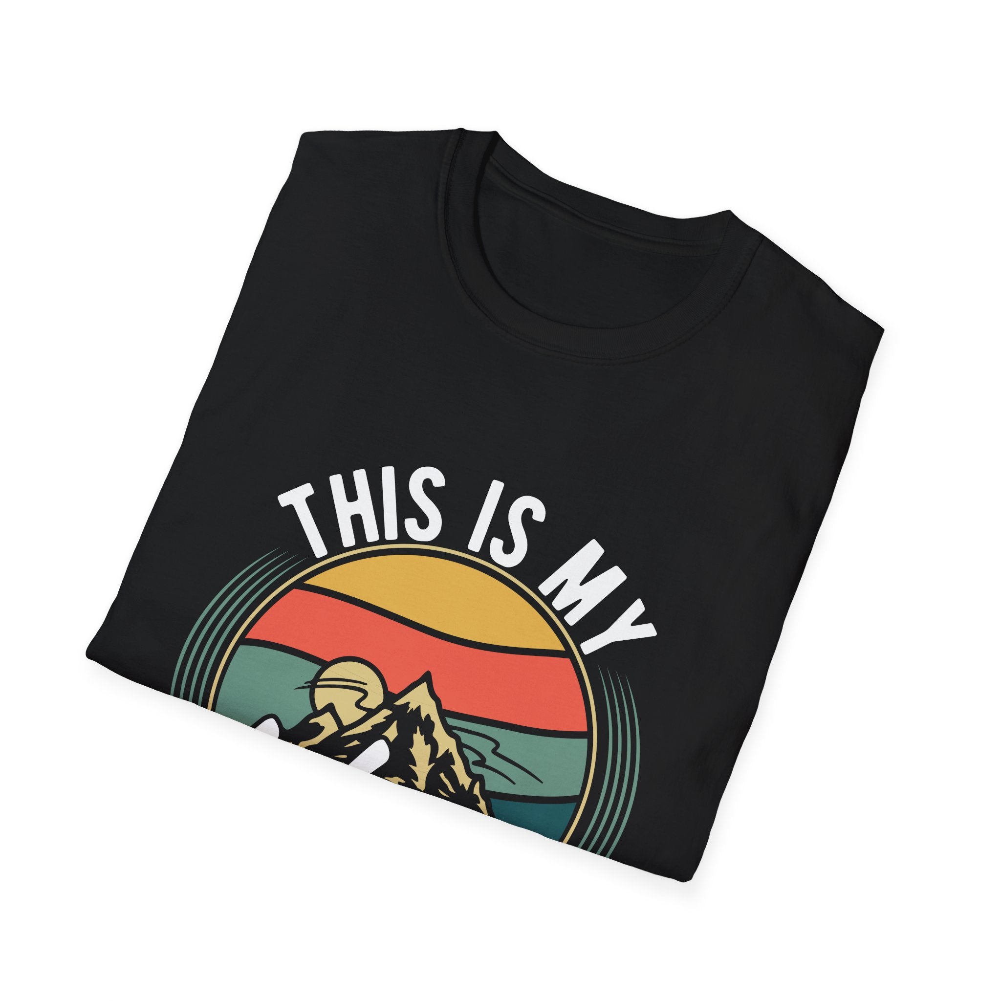 Unisex This Is My Hiking Shirt - Gildan Light Weight T-shirt