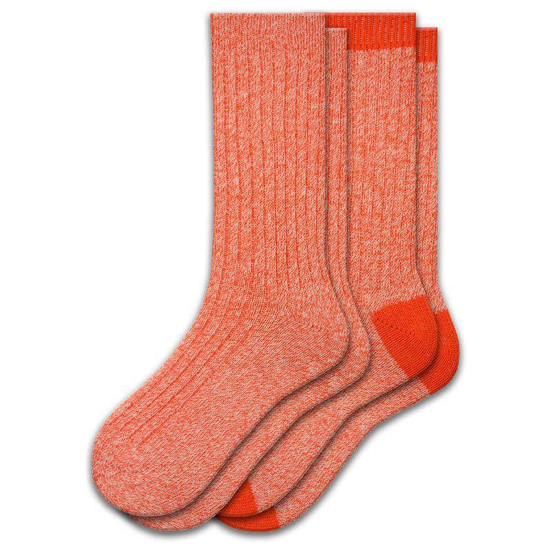 Women's Crew Socks for Hiking, Biking, Camping in Comfortable Cotton