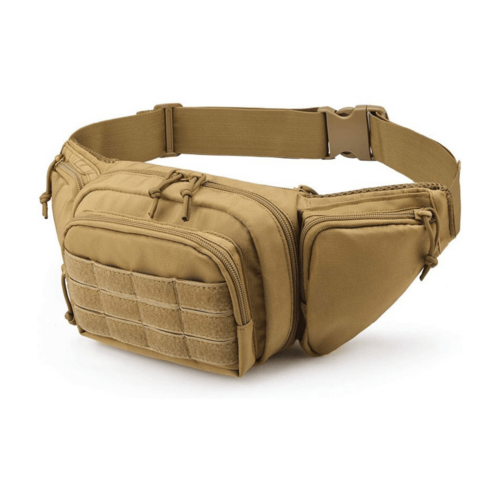 JupiterGear Tactical Military Fanny Pack Waist Bag & MOLLE EDC Pouch