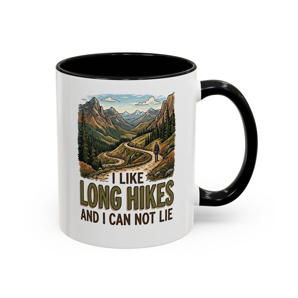 I like long hikes and and can not lie     Coffee Mug (11, 15oz)