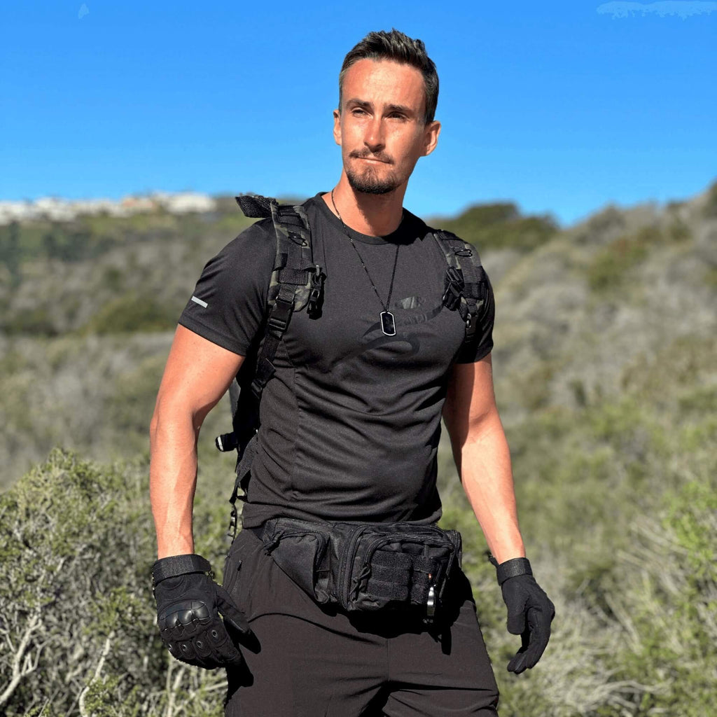JupiterGear Tactical Military Fanny Pack Waist Bag & MOLLE EDC Pouch