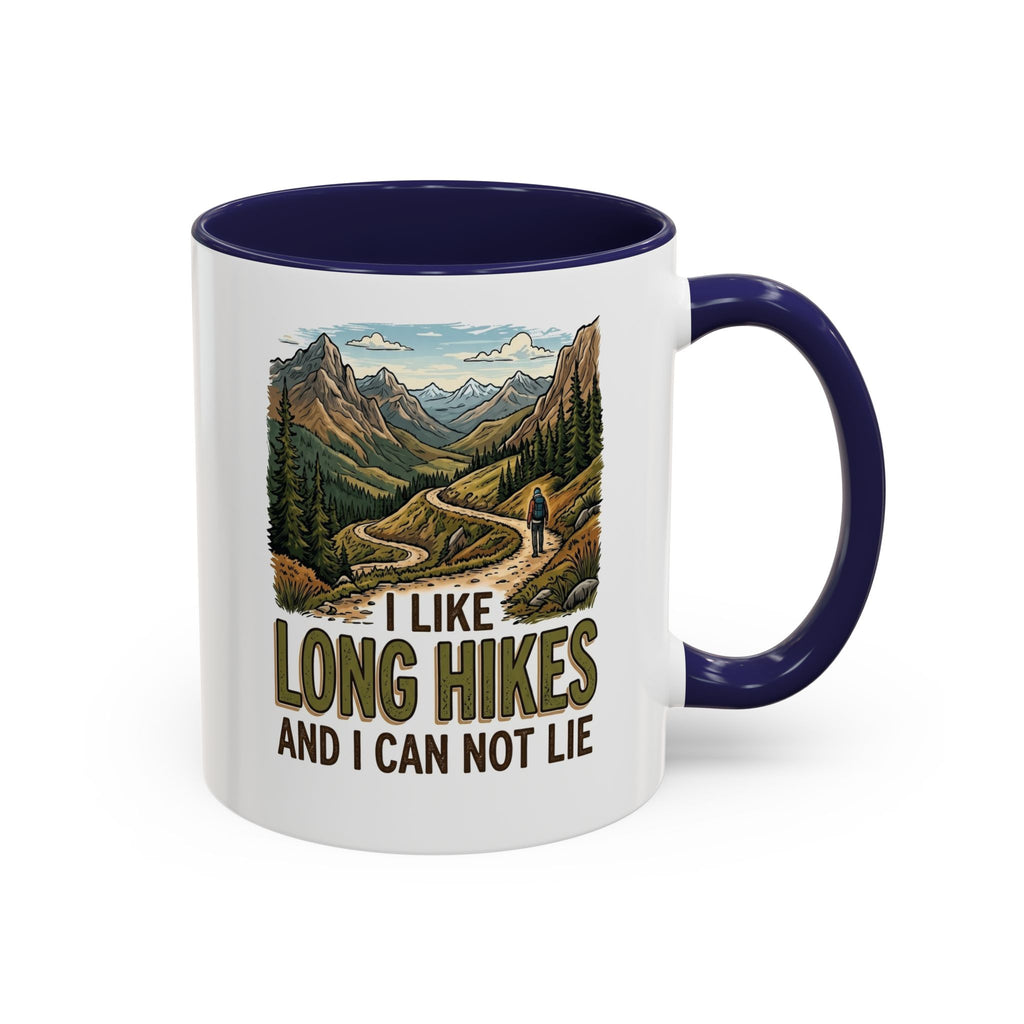 I like long hikes and and can not lie     Coffee Mug (11, 15oz)