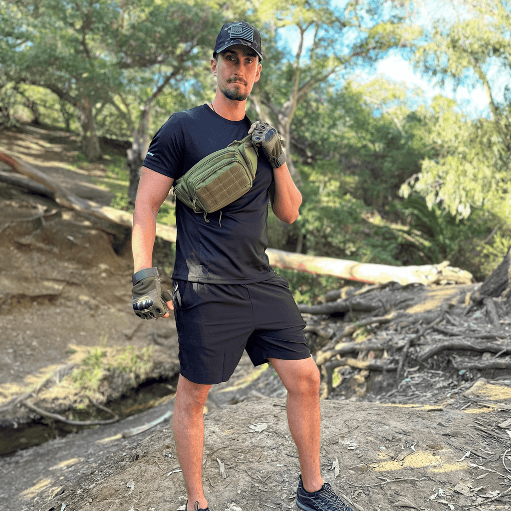 JupiterGear Tactical Military Fanny Pack Waist Bag & MOLLE EDC Pouch