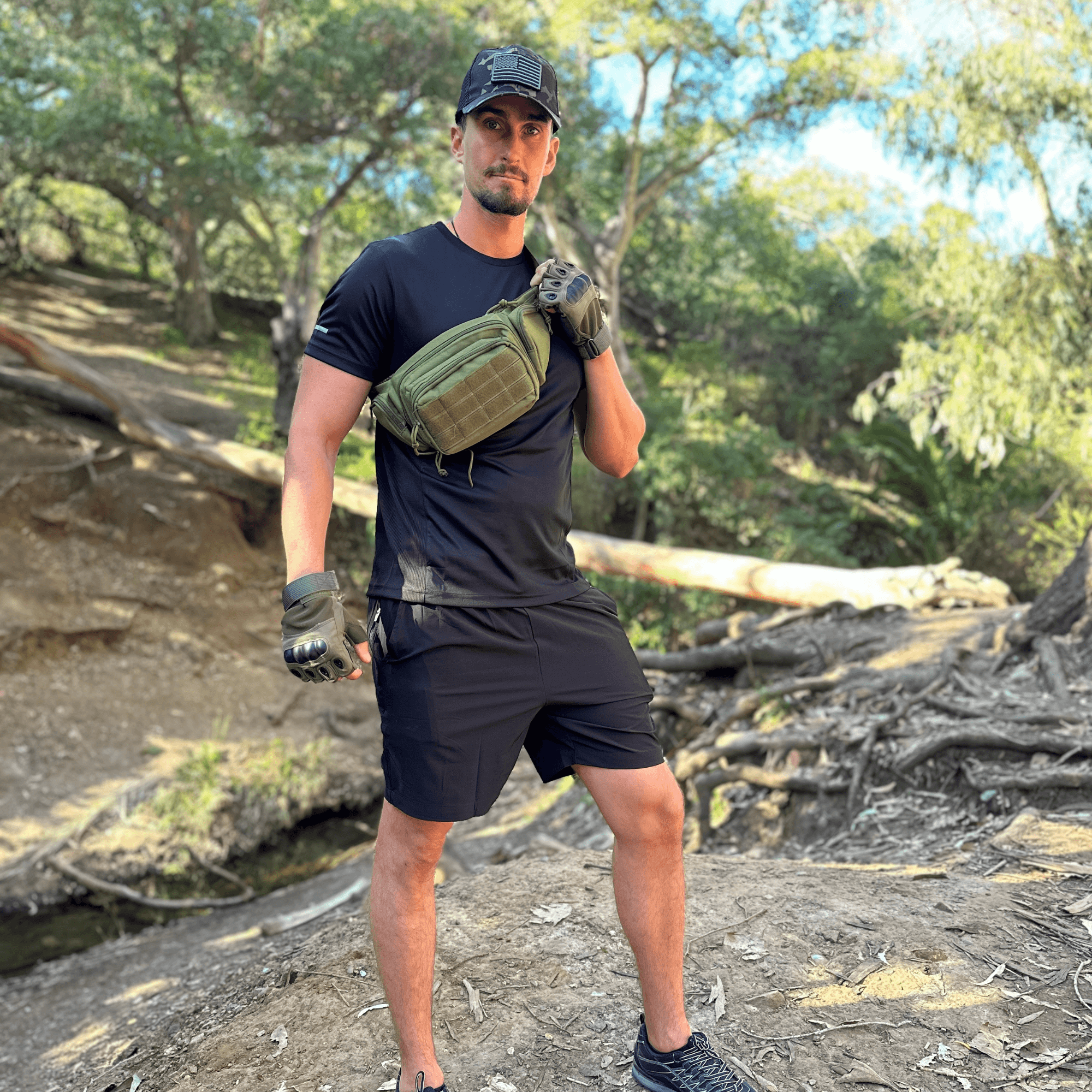 JupiterGear Tactical Military Fanny Pack Waist Bag & MOLLE EDC Pouch