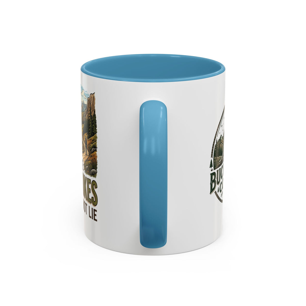 I like long hikes and and can not lie     Coffee Mug (11, 15oz)