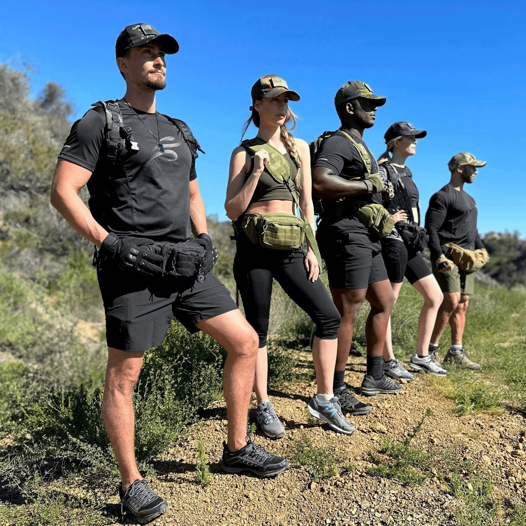 JupiterGear Tactical Military Fanny Pack Waist Bag & MOLLE EDC Pouch