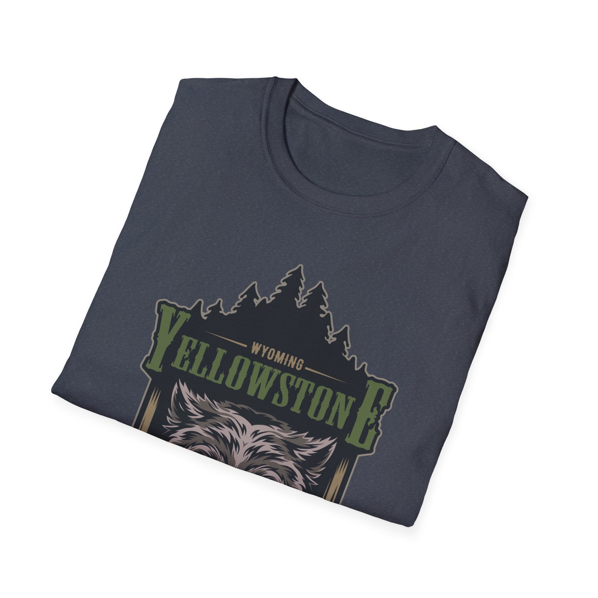 Yellowstone Wolf Adventure T-Shirt - Gildan Classic Unisex Tee