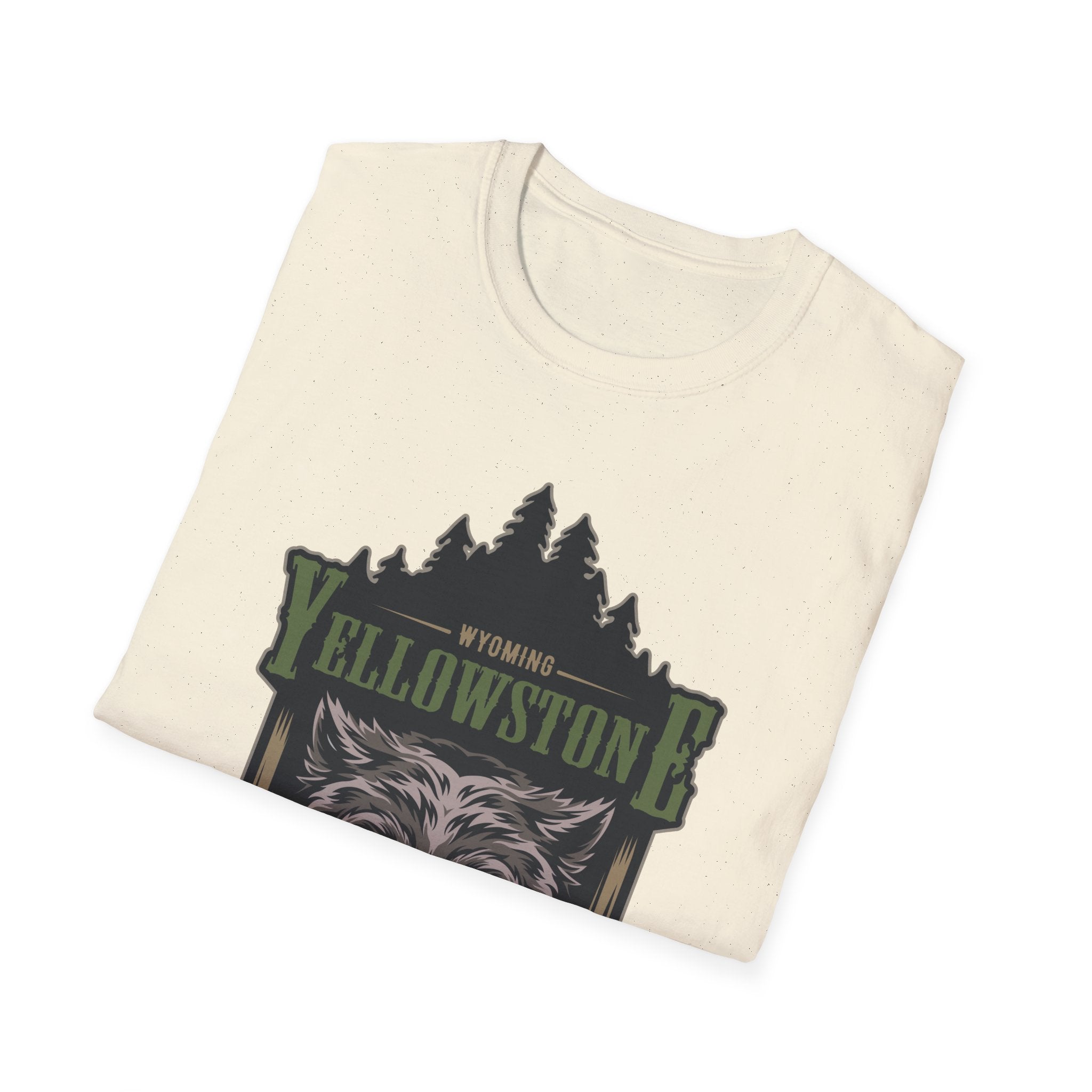 Yellowstone Wolf Adventure T-Shirt - Gildan Classic Unisex Tee