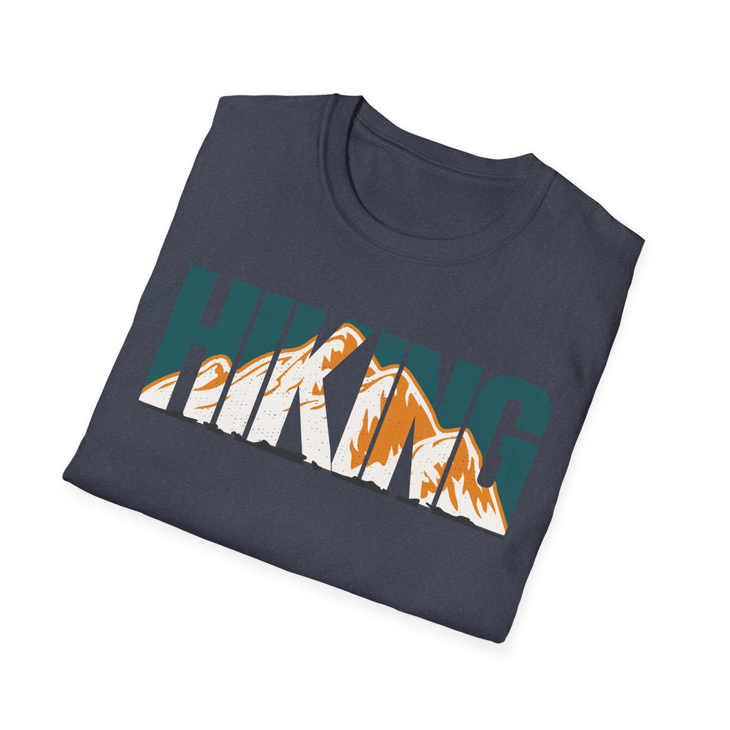 Mountain Hiking Unisex Softstyle T-Shirt | Gildan Light Weight Tee