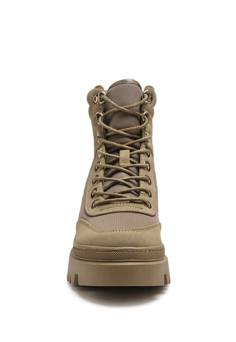 Mood Lace Up Ankle Boots