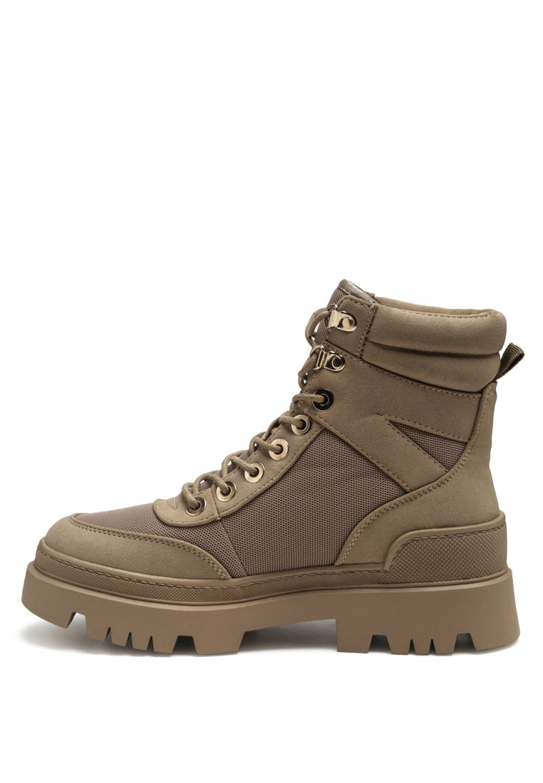 Mood Lace Up Ankle Boots