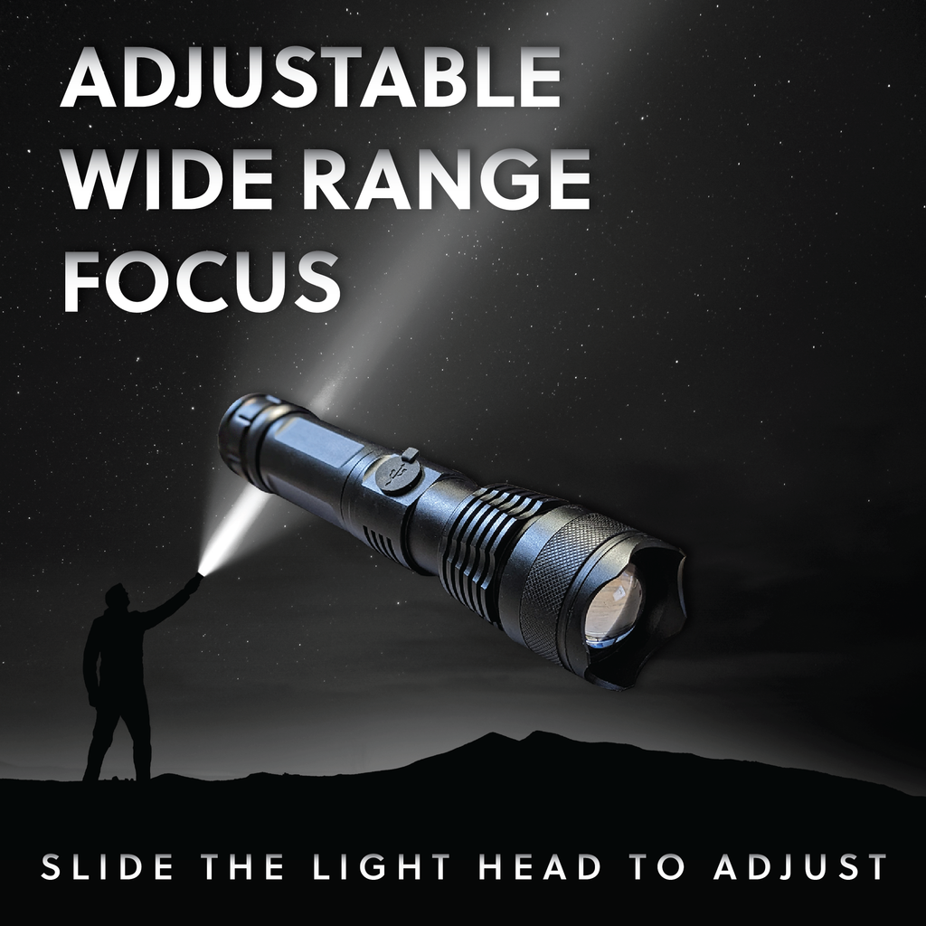 Camelion Aluminum Rechargeable Flashlight RT393