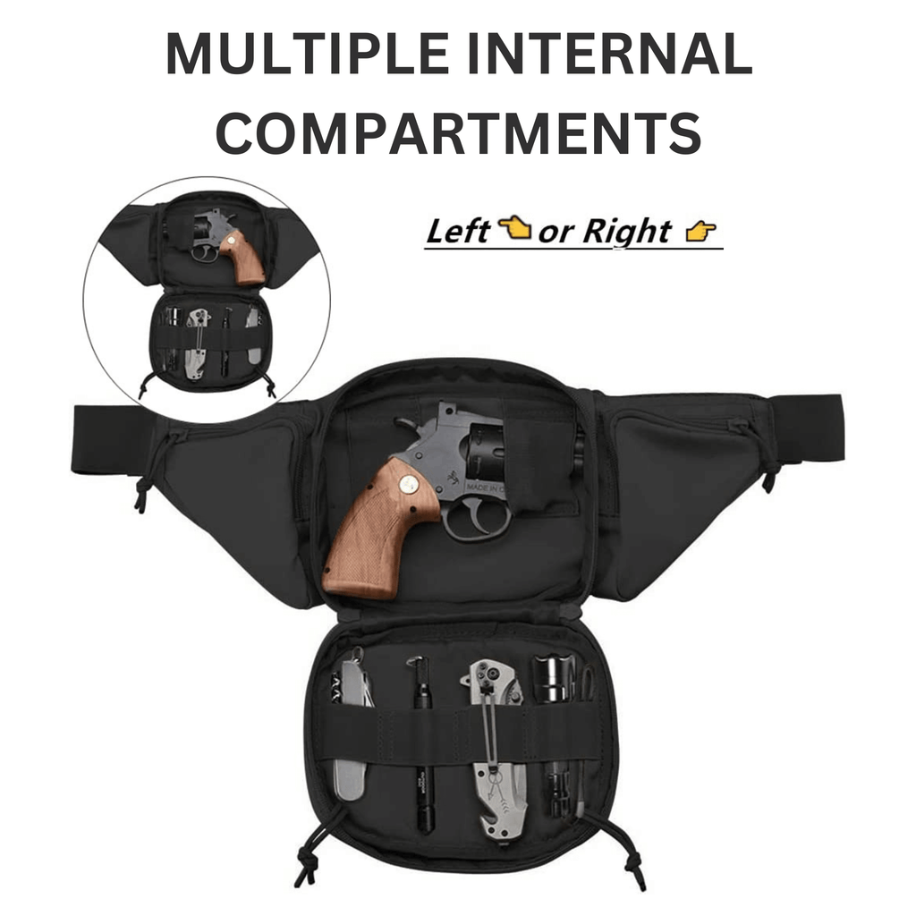 JupiterGear Tactical Military Fanny Pack Waist Bag & MOLLE EDC Pouch