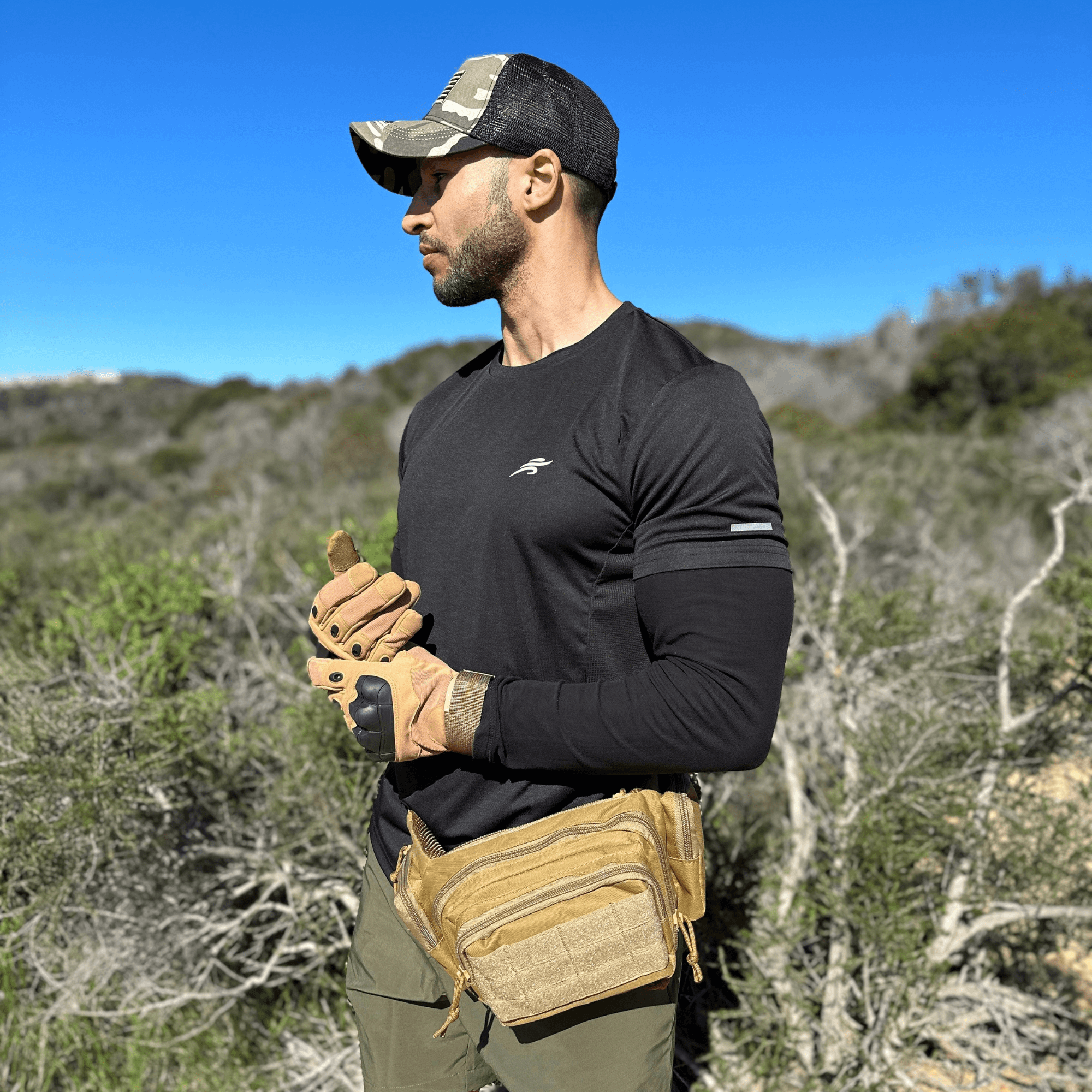 JupiterGear Tactical Military Fanny Pack Waist Bag & MOLLE EDC Pouch