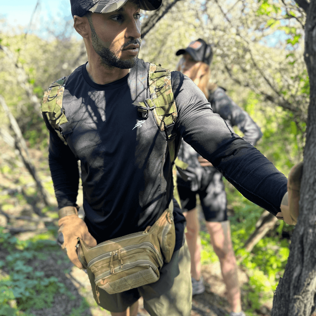 JupiterGear Tactical Military Fanny Pack Waist Bag & MOLLE EDC Pouch