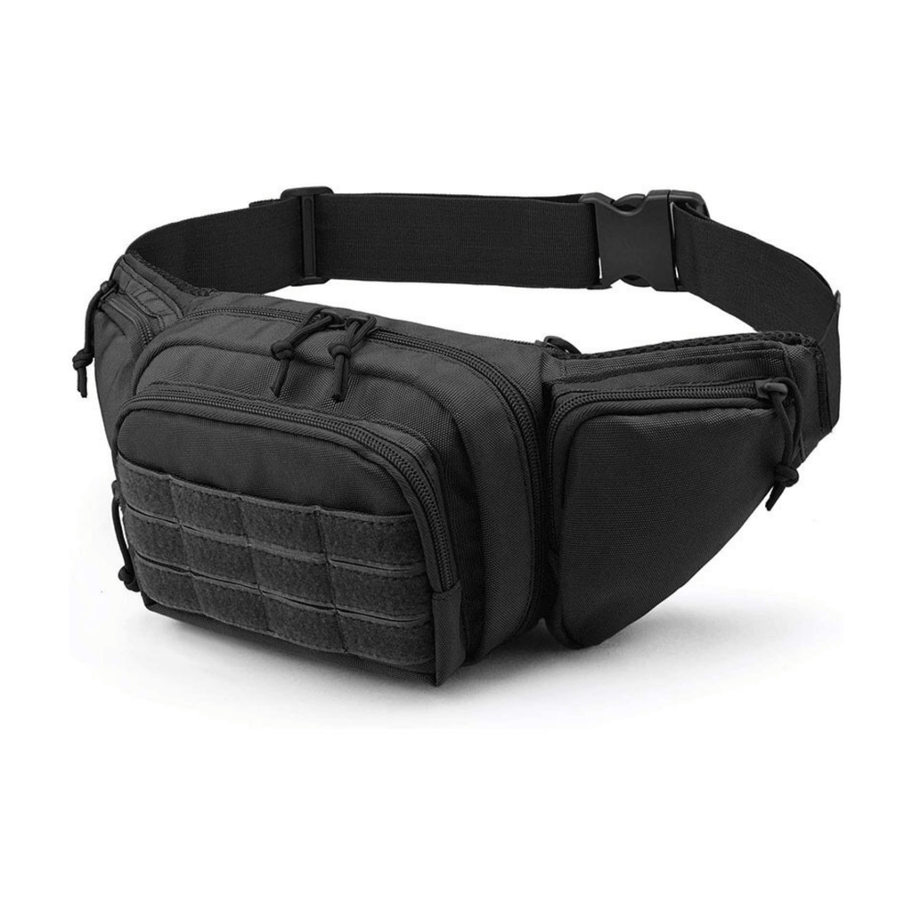 JupiterGear Tactical Military Fanny Pack Waist Bag & MOLLE EDC Pouch