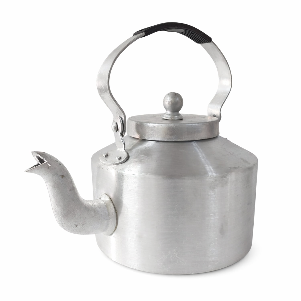 Traditional Aluminium Tea Kettle with Handle