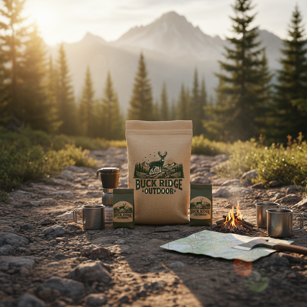 Trail Ready Coffee Bundle with Buck Ridge Outdoor Logo